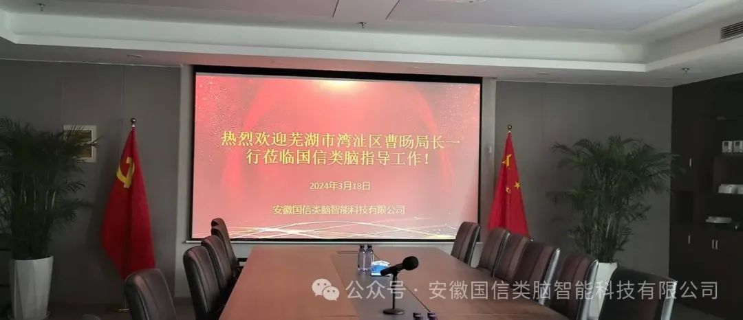 热烈欢迎芜湖市湾沚区招商局曹旸局长一行莅临Z6尊龙交流指导工作！！(图1)