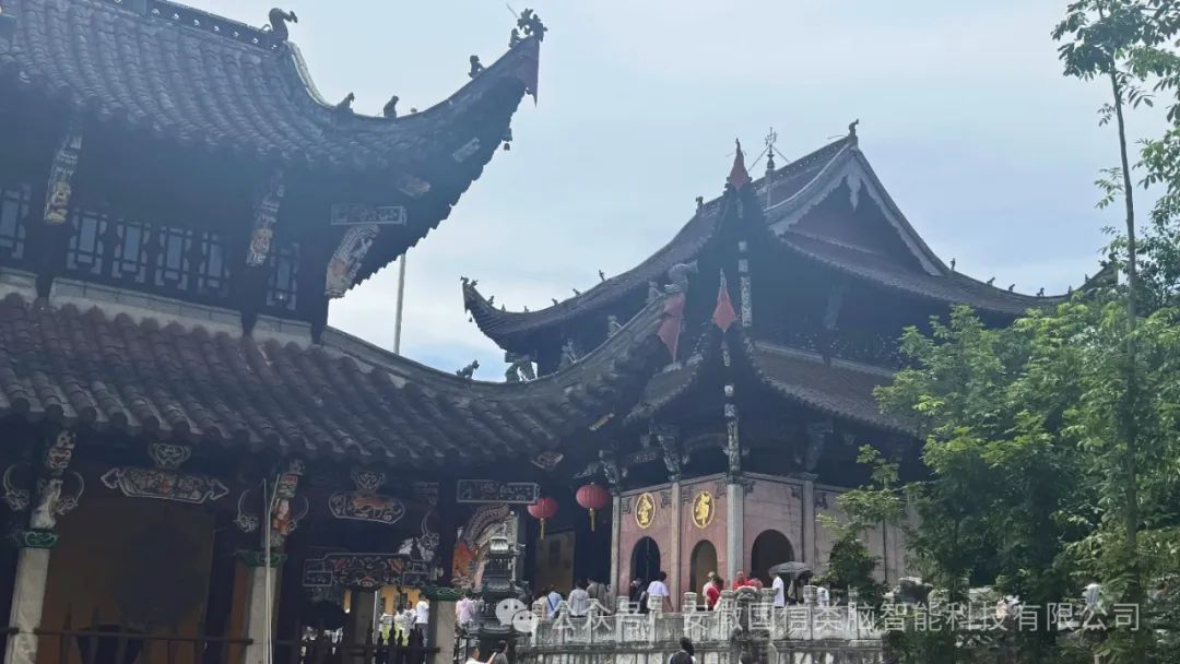 携手同行，，共赏九华风光-安徽Z6尊龙智能科技有限公司员工活动(图2)